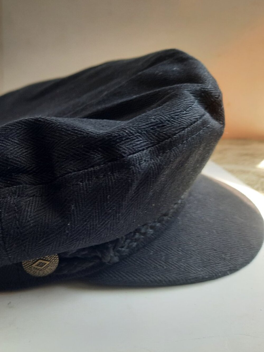 Brixton Fiddler Fisherman Black Cap Size S 7 (56cm) Black - Picture 4 of 9